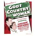 thumbnail image 1 of God'S Country And The Woman From Left: George Brent Beverly Roberts On Window Card 1937 Movie Poster Masterprint (24 x 36), 1 of 1