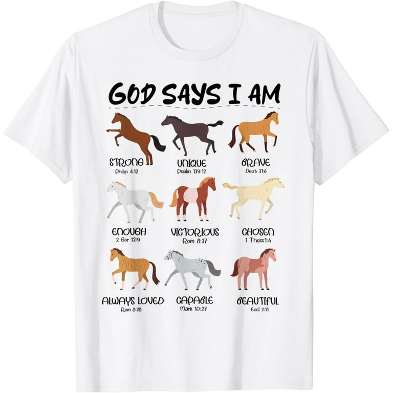 God Says I am Beautiful Strong Unique Loved Kind Kids T Shirts God Says I am Beautiful Strong Unique Loved Kind Kids T Shirts