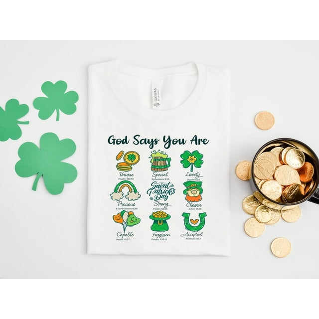 st patricks day tshirt couple