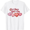 thumbnail image 1 of God Says You Are Valentine Conversation Hearts Jesus Bible T-Shirt, 1 of 2