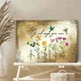 thumbnail image 1 of God Says You Are Canvas Wall Art – Vintage Floral Scripture Affirmations with Hummingbirds – Christian Inspirational Décor for Women, Girls, or Family – Faith-Based Wall Print – Ready to Hang, 1 of 4