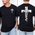 thumbnail image 1 of God Shirt - God Is Greater Than The Highs and Lows T-shirt - Christian Apparel For Men - Faith Tee, 1 of 4
