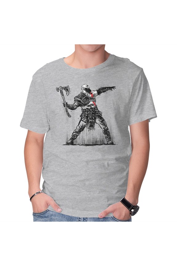 God Throwing Axe Unisex T-Shirt Tee Sweatshirt Hoodie Tank Top