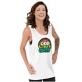 thumbnail image 1 of God Vibes Only Good Feels Religion Tank Top T Shirts Men Women Brisco Brands S, 1 of 6