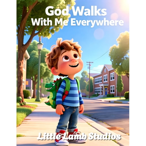 God's Love for Little Hearts God Walks With Me Everywhere: A Faith-Based Christian Picture Book Teaching Children That God Is Always With Them, Every, Book 2, (Paperback)