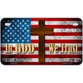 thumbnail image 1 of God We Trust Metal Novelty License Plate 7" x 4" Motorcycle, 1 of 1