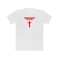 thumbnail image 1 of God Will Give His Angels Charge Over You Men's Cotton Crew Tee, 1 of 11