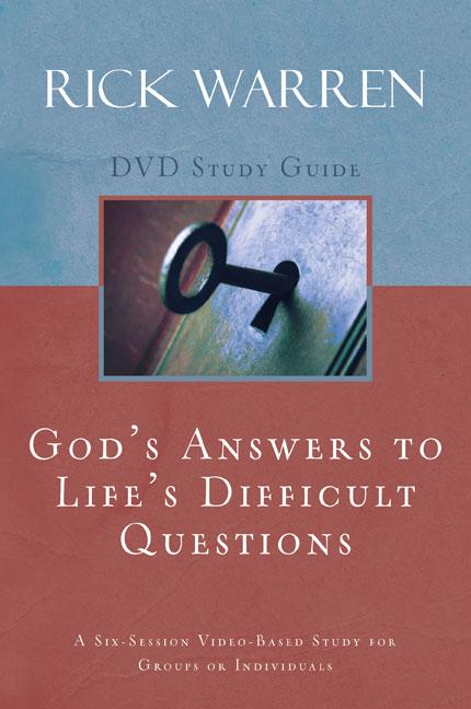 God&apos;s Answers to Life&apos;s Difficult Questions Bible Study Guide, Study Guide ed. (Paperback) - image 1 of 3