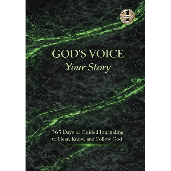God's Voice Your Story: 365 Days of Guided Journaling to Hear, Know, and Follow God, (Paperback)