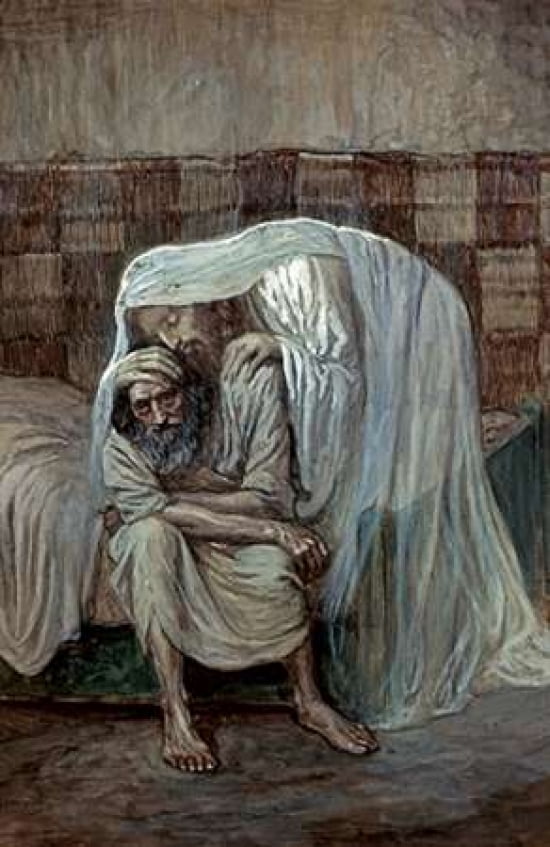 God is Near the Afflicted Canvas Art - James Jacques Tissot (24 x 36)