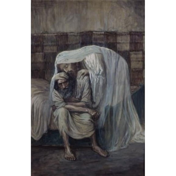 God is Near the Afflicted James Tissot 1836-1902 French Jewish Museum New York Poster Print - 18 x 24 in.