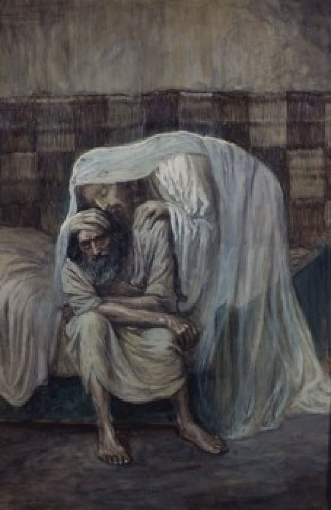 God is Near the Afflicted James Tissot (1836-1902French) Jewish Museum New York Canvas Art - James Tissot (24 x 36)