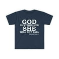thumbnail image 1 of God is within her She will not Fail Psalm 46:5 Unisex T-shirt S-3XL, 1 of 2