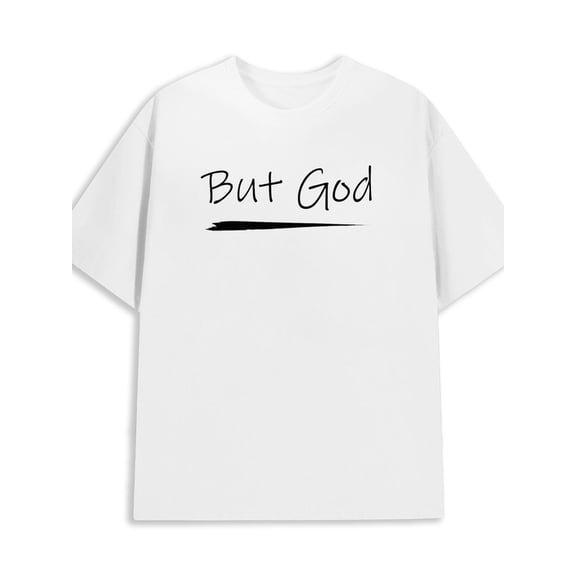 God But men 180G 100% Cotton white Fashion Unisex Shirt Printed tshirts Classic Unisex Shirt Graphic tshirts Basic Unisex Shirt Cotton tshirts Casual Unisex Shirt Printed tshirts