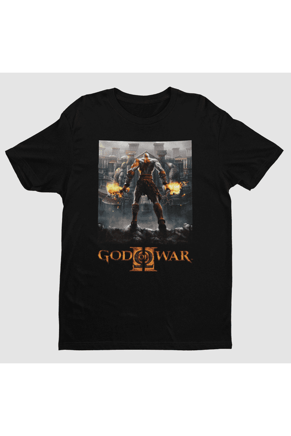 God of War II 2007 Premium Unisex T Shirt | Kratos Key Art | Gifts for Gamers