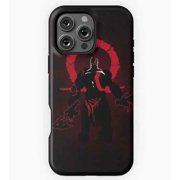 God of War Kratos Video Game Art GA1970 H2140 Slim Protective Case for iPhone 17 16 15 14 13 12 11 Pro Max