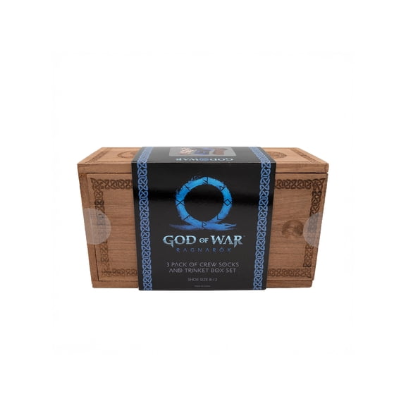 God of War Men's Crew Socks, 3-Pair Set, Walk Like a God, One Size