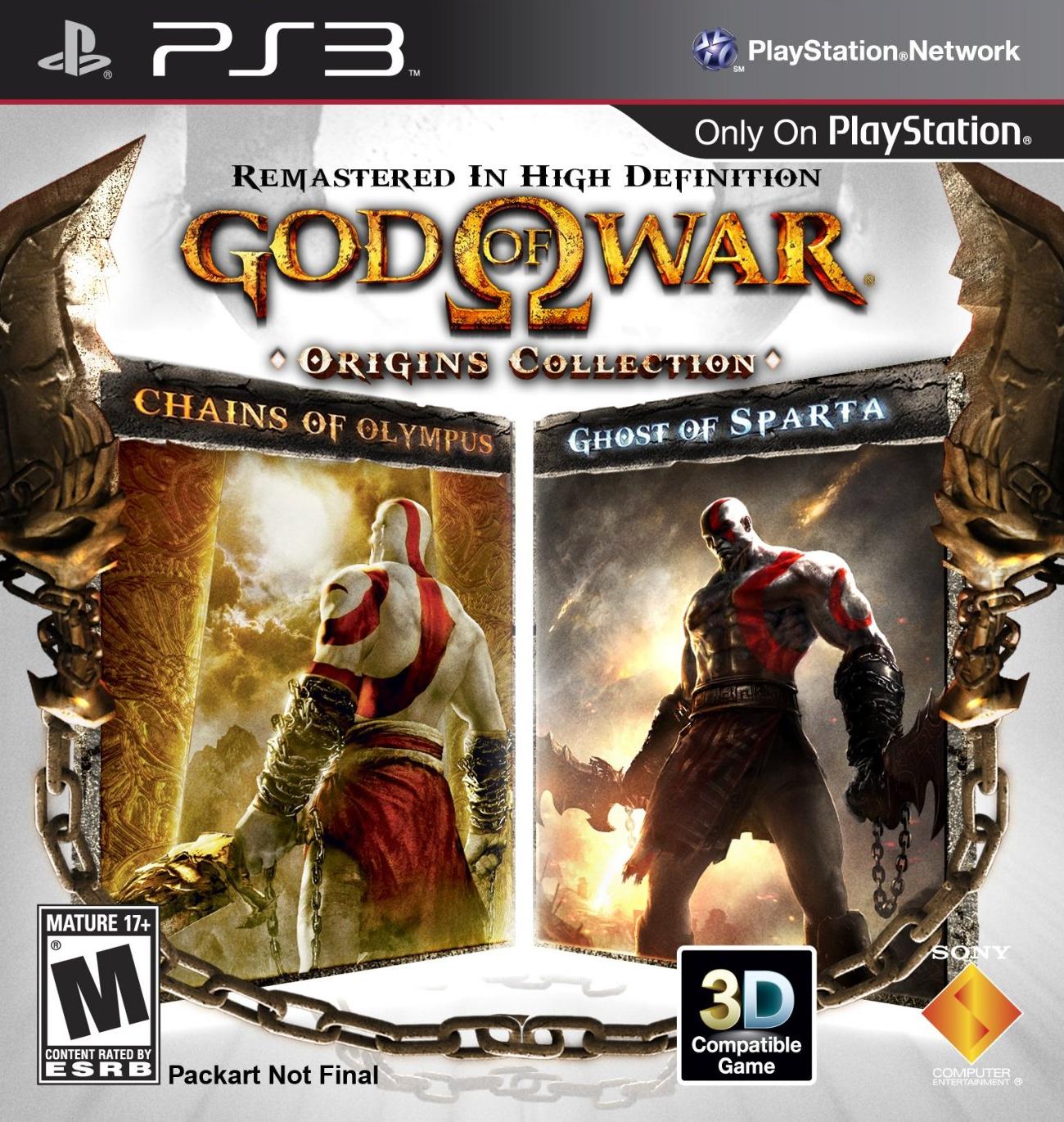 God of War Origins Collection, Sony, PlayStation 3, 711719828921 - image 1 of 7