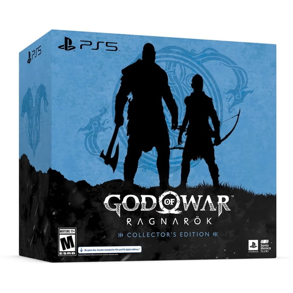 God of War Ragnarök Collector’s Edition, Playstation 4 and Playstation 5 voucher