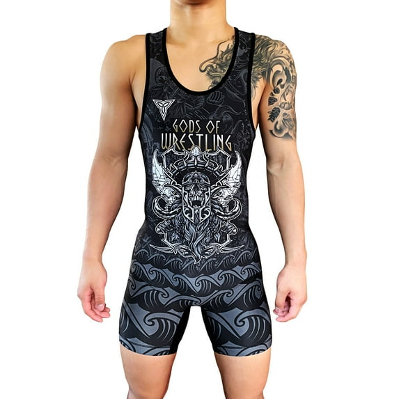 God of Wrestling Signature Singlet | Funk Fighter Technology