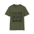 thumbnail image 1 of God's Children Humor Graphic Novelty Nerves Tees, 1 of 4