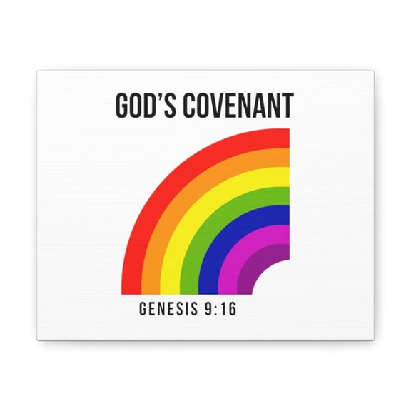 Gods Covenant Canvas Gallery Wraps
