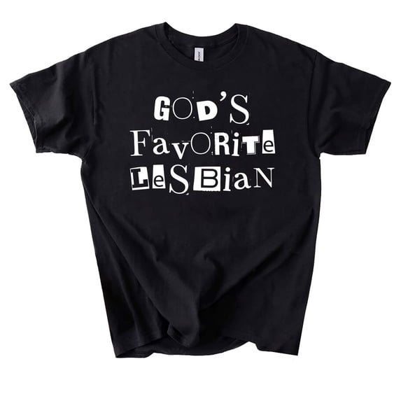 God's Favorite Lesbian T-Shirt, Pride Tee
