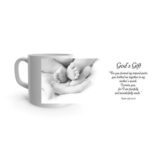 God's Gift Pro-Life Mug