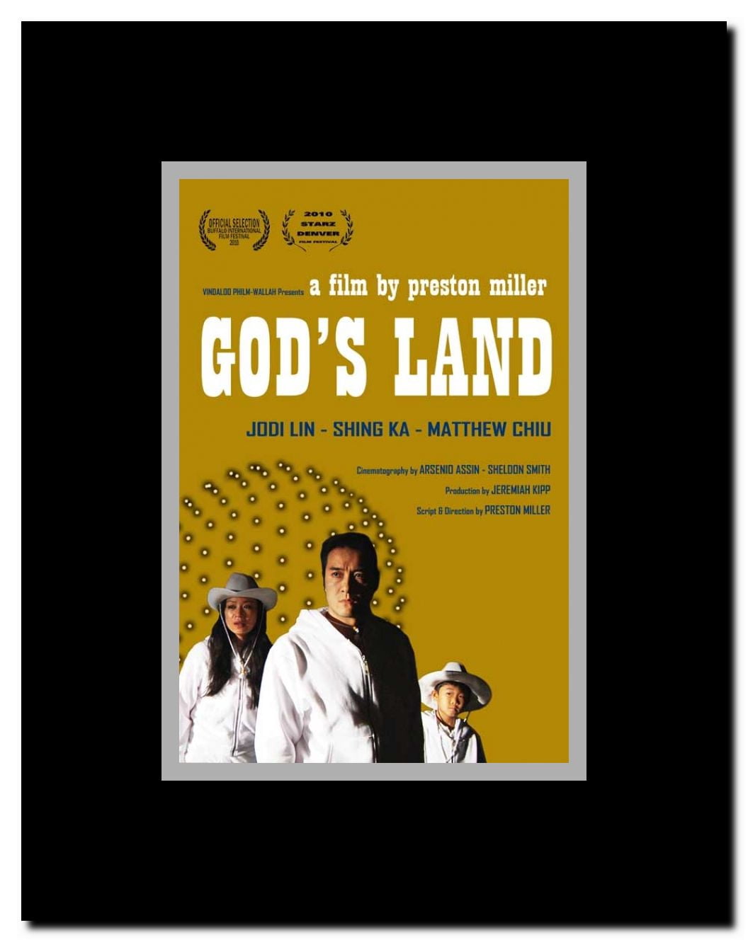 God's Land Framed Movie Poster