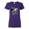 thumbnail image 1 of God's Lending Hand | Womens Inspirational/Christian Graphic T-Shirt, Purple, 2XL, 1 of 3