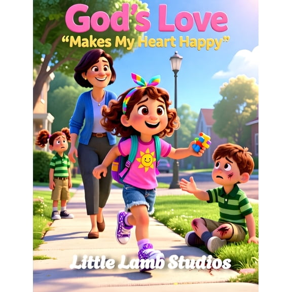 God's Loving Heart God's Love Makes My Heart Happy: A Joyful Christian Story for Young Children (Ages 3-8), Book 7, (Paperback)