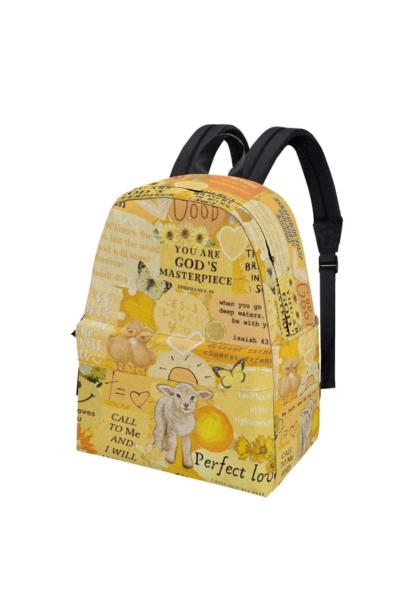God's Masterpiece Backpack, Christian Bible Verse Bag, Faith-Based Inspirational Backpack, Ephesians 2:10 Backpack