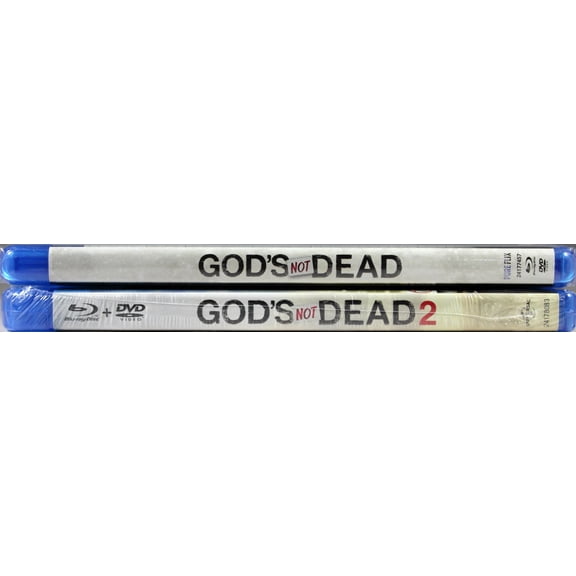 Gods Not Dead 1+2 NEW Blu-Rays, DVDs Combo Packs Christian Drama Stand With God