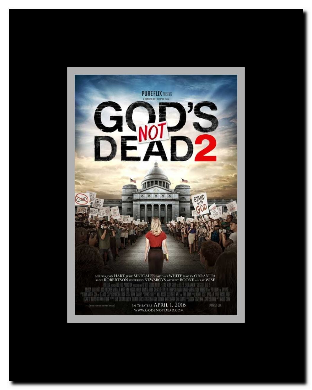 God's Not Dead 2 Framed Movie Poster
