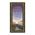 thumbnail image 1 of God's Promise of Peace, Faith Inspirational Gifts, Sympathy Gift Memory Picture Frame, 6x12 7422, 1 of 8