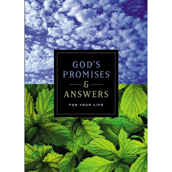 God's Promises and Answers for Your Life: Inspirational Bible Verses for Every Need, (Paperback)