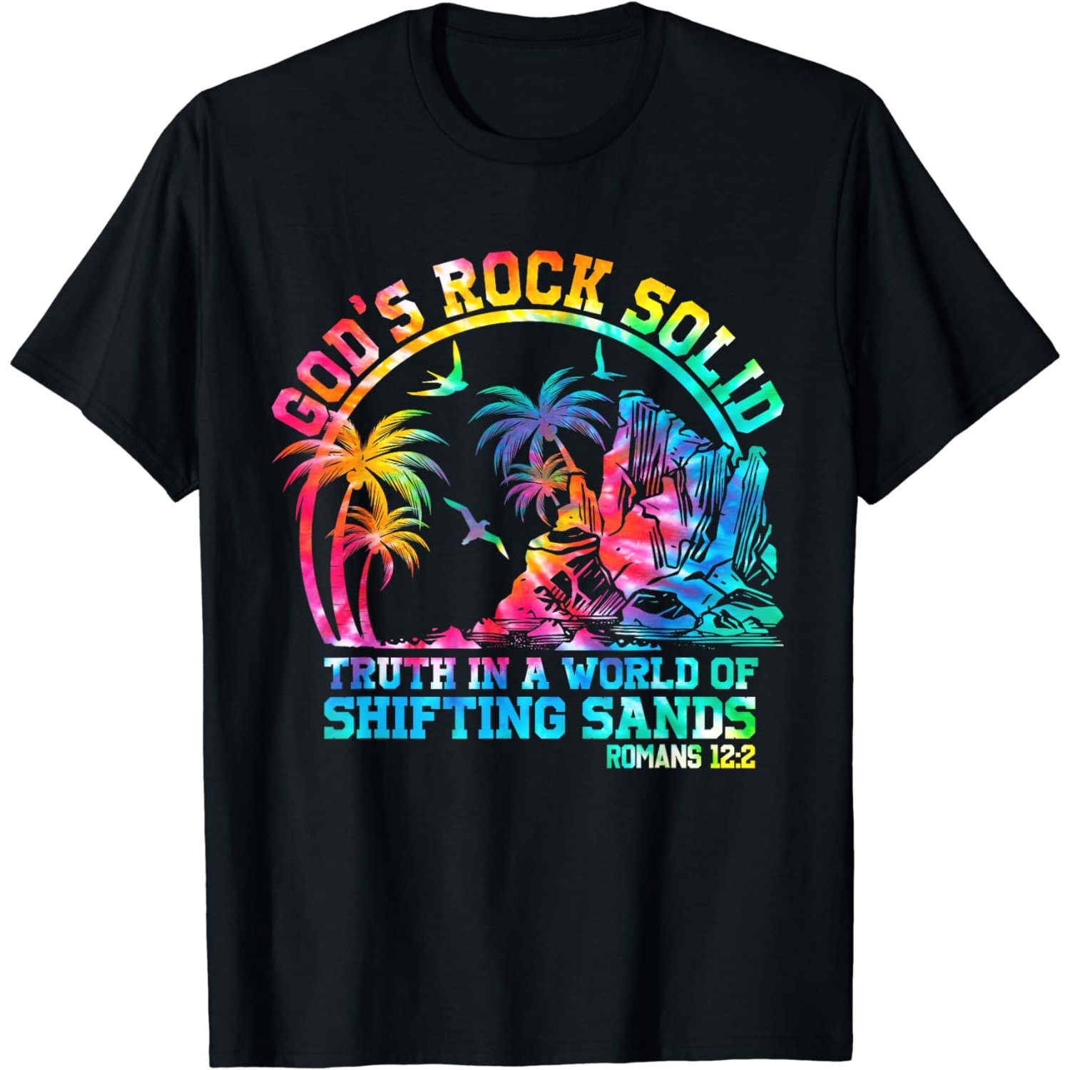 God's Rock Solid Breaker Rock Beach VBS 2024 Christian T-Shirt ...