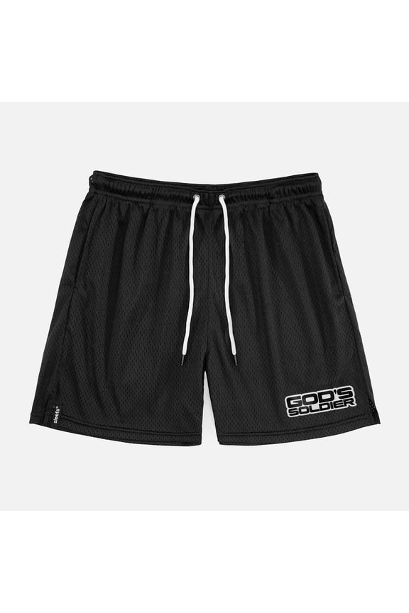 God's Soldier Patch Shorts - 7"