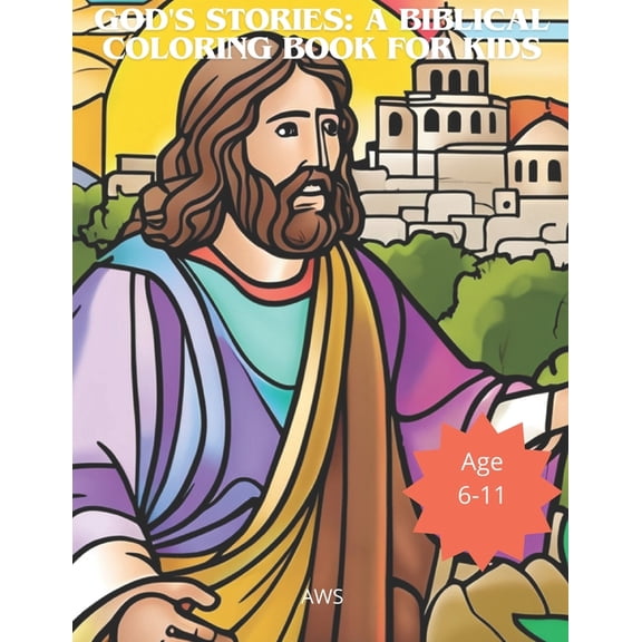 God's Stories: A Biblical Coloring Book for Kids, (Paperback)