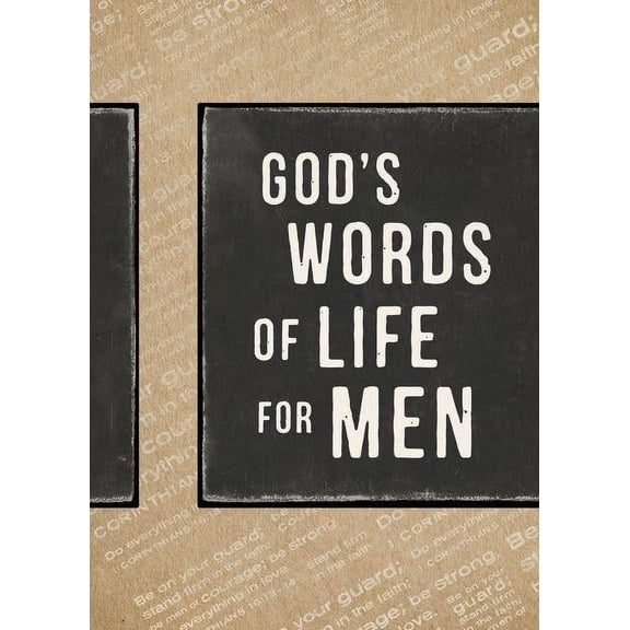 God's Words of Life God's Words of Life for Men: Inspiring Devotions and Bible Verses for Strength and Integrity (a 39-Day Devotional), (Paperback)