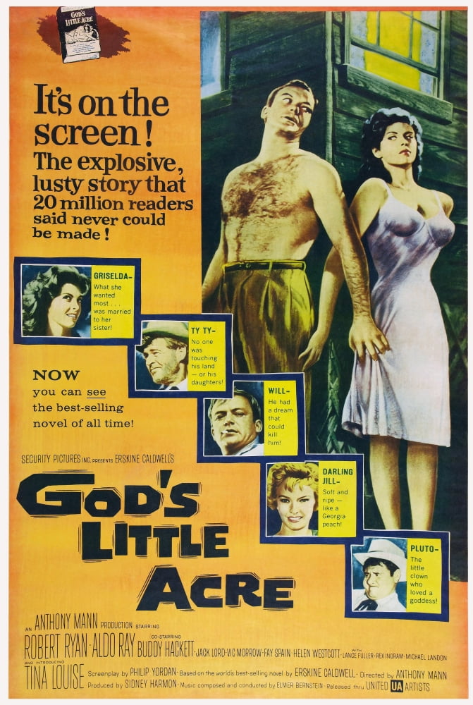GodS Little Acre U Canvas Art - (11 x 17)