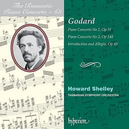 Godard / Shelley - Piano Ctos 1 & 2 Introduction & Allegro Op.49 - Music & Performance - CD