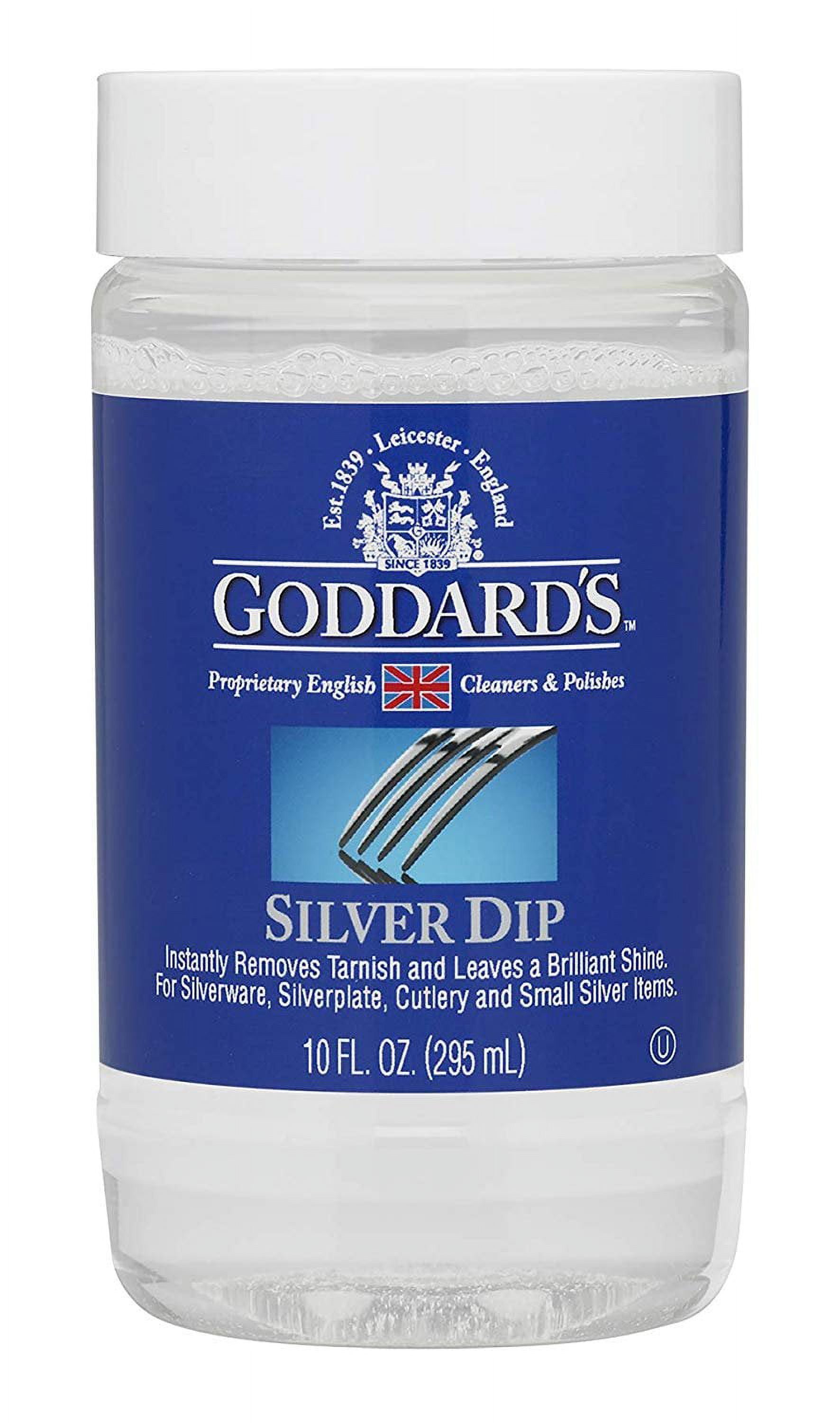 Goddard's Jewelry Cleaner Long Term SILVER Polish 125ml Silver Dip Polis  Cloth