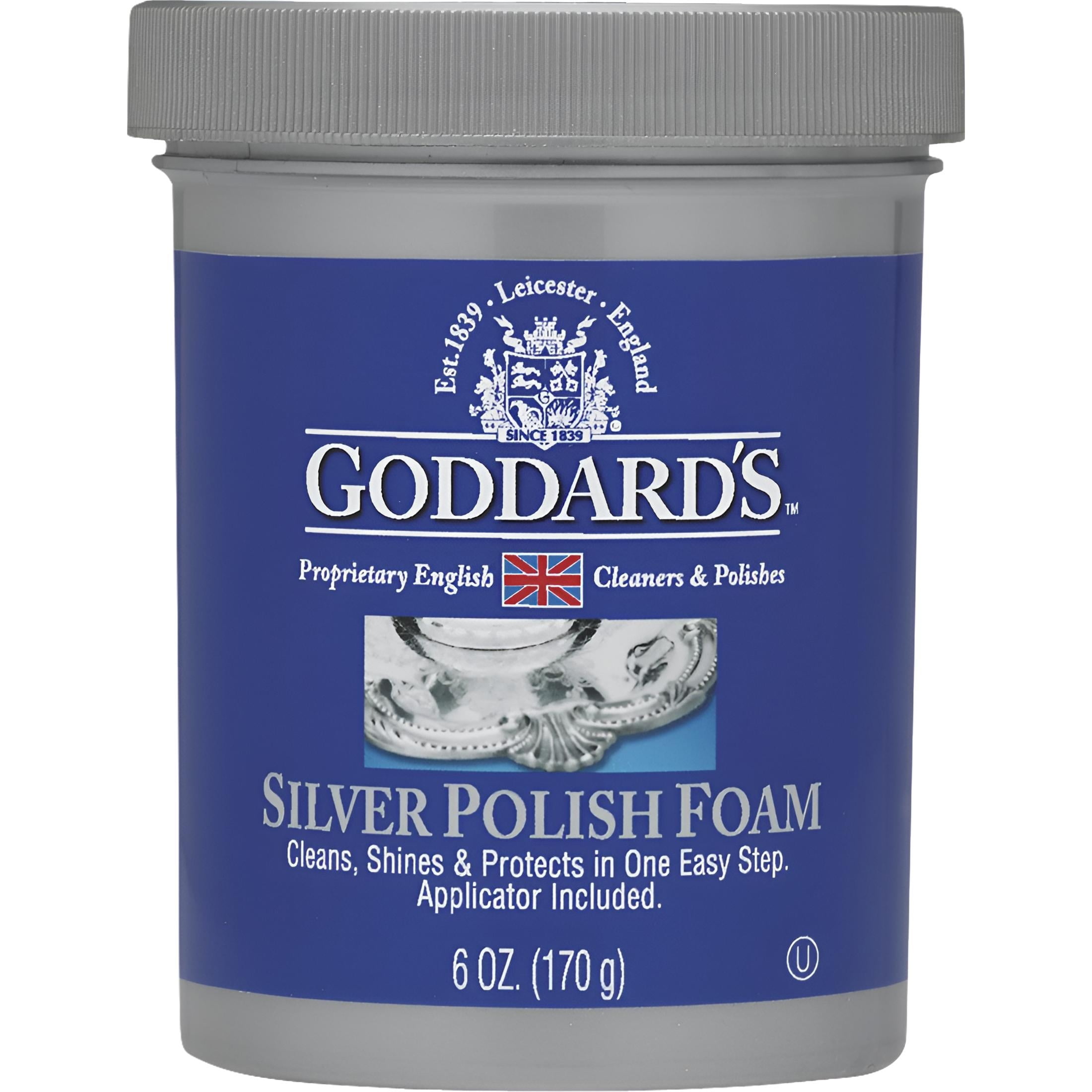 GODDARD'S Goddards 707085 Foam Silver Polish, 6 oz