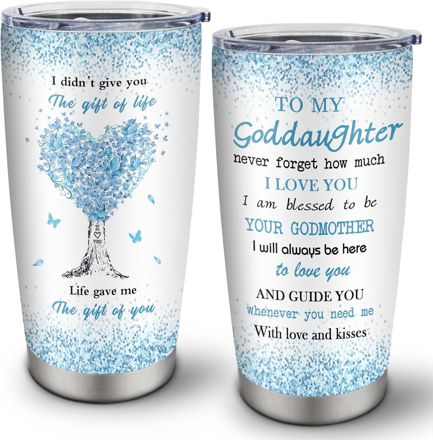 Goddaughter Gifts From Godmother, Goddaughter Gifts Cup 20oz, Goddaughters Gifts From Godmother