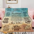 thumbnail image 1 of Goddaughter Gifts from Godmother, God Daughter Gifts from Godmother, Birthday Gifts for Goddaughter, Goddaughter Baptism Gifts for Girl, First Communion Gifts for Girls Throw Blanket 50" X60\u201d, 1 of 6