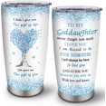thumbnail image 1 of Goddaughter Gifts From Godmother, Goddaughter Gifts Cup 20oz, Goddaughters Gifts From Godmother, Birthday Graduation Gifts For Goddaughter, Goddaughter Baptism Gifts, Gift For Goddaughter, 1 of 6