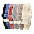 thumbnail image 1 of Godderr 1-12Y Baby Toddler Newborn Winters Fleece Pants Sweatpants Long Trousers Winter Trousers for Kids Boys Girls Warm Pants Thickened Comfortable Pants, 1 of 5