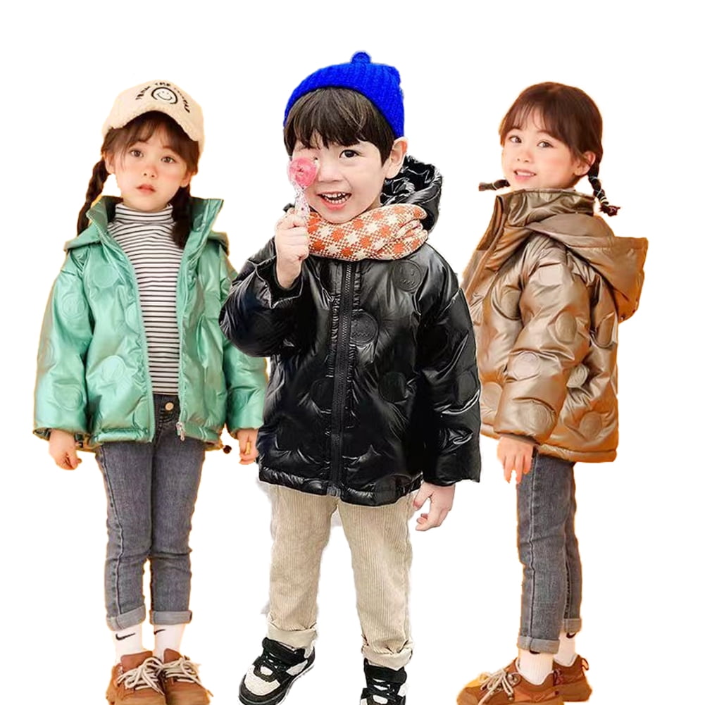 Dave&Bella Kids Girls/Boys Winter Outdoor Windproof Hooded Warm Goose Down Coats main image 0