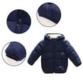 thumbnail image 1 of Godderr 1-5 Years Girls Boys Winter Fall Jackets Coats Toddler Short Fleece Coats Baby Soft Snowsuit Outwears with Hoodie Latest Fashion Jackets, 1 of 8